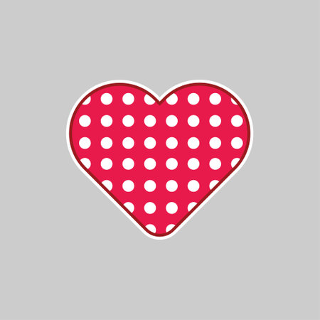 Love or heart shape graphic design vectorのイラスト素材