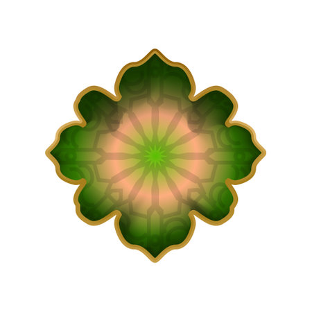 Islamic border and frame graphic or clipart vectorの写真素材