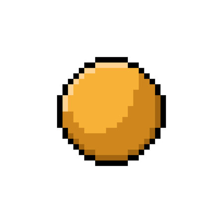 Pixel art weather icon graphic vectorのイラスト素材