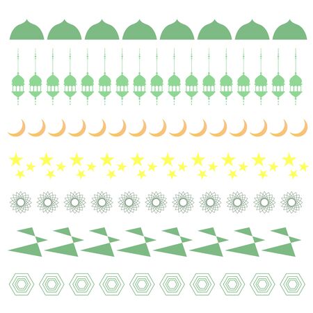 Abstract pattern ramadan template vectorのイラスト素材