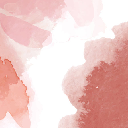 Abstract watercolor background. Hand-drawn watercolor texture. Vector illustration.のイラスト素材