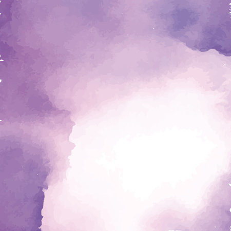 Abstract watercolor background. Vector illustration. Purple watercolor background.のイラスト素材