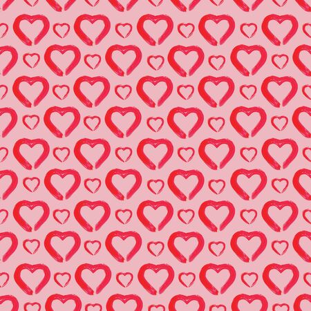 outline love pattern for celebrate valentine dayのイラスト素材