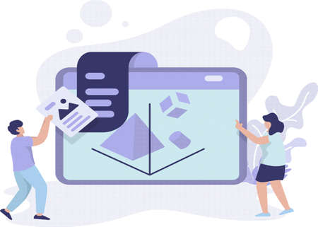 Digital Errorのイラスト素材