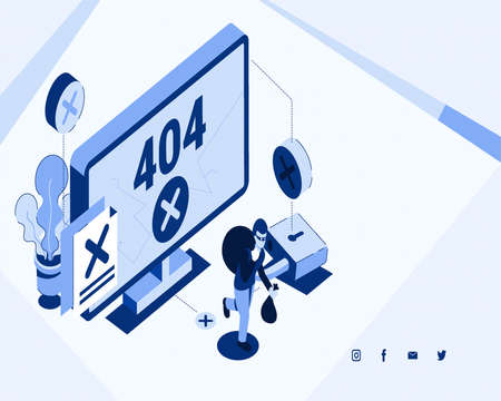 A vector based work illustration