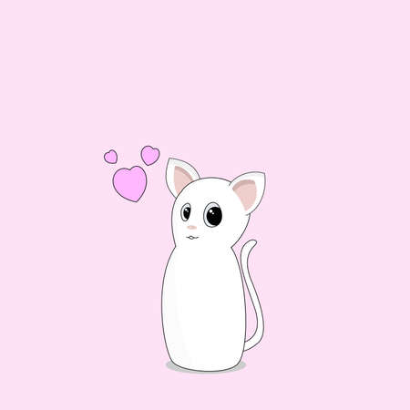 Kittyのイラスト素材