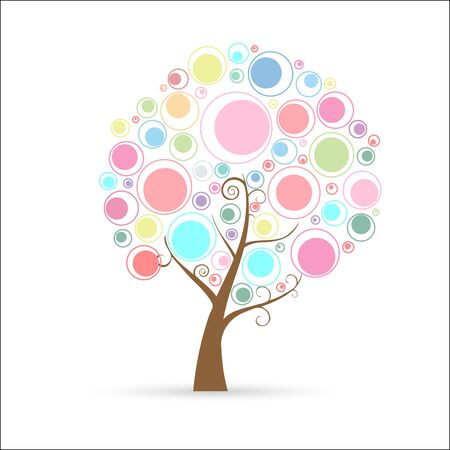 Circle Treeのイラスト素材