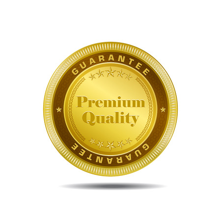Premium Quality Gold Medal Vector Designのイラスト素材