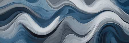 abstract background with blue and white stripes. Modern design for screensaver template.の素材