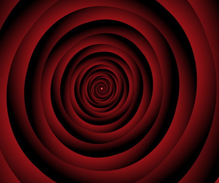 Abstract Concentric Spiral Circlesのイラスト素材