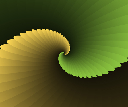 Green Wings Hi-tech Graphics Vector Illustration  Vector futuristic designのイラスト素材