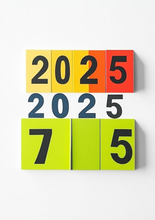 Calendar of 2015 on a white background. 3D rendering.の素材