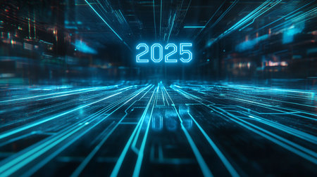 abstract future technology concept background 3d rendering with binary code numbersの素材