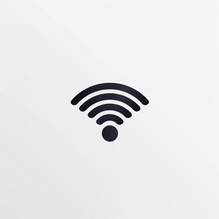 Wifi icon vector. Wifi symbol. Wifi vector iconの素材