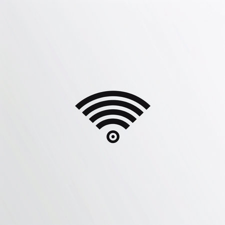 Wifi symbol icon vector. Wifi sign. Wifi symbolの素材