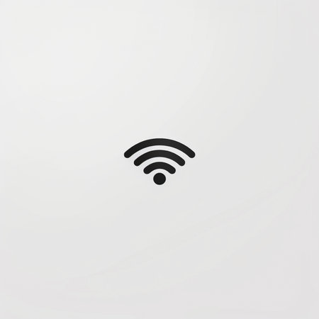 Wifi symbol on white background. Vector illustration. Eps 10.の素材