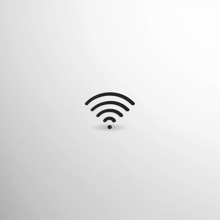Wifi symbol,sign,best for your design,clean vectorの素材