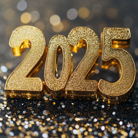 a black background with sequins.の素材