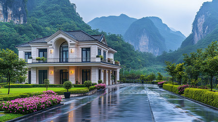 Guilin, China. Guilin is a UNESCO World Heritage Site.の素材