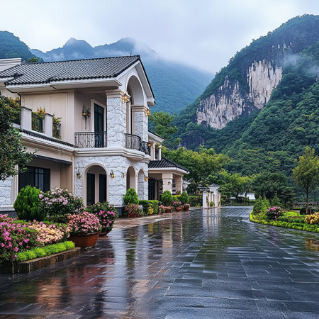 Beautiful landscape view of Guilin, China.の素材