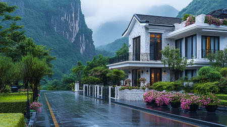 View of Guilin, Chinaの素材