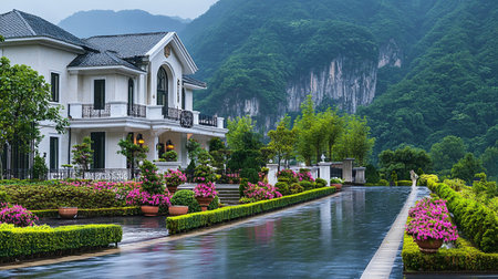 Guilin scenic spot. Guilin is a famous tourist destination in China.の素材