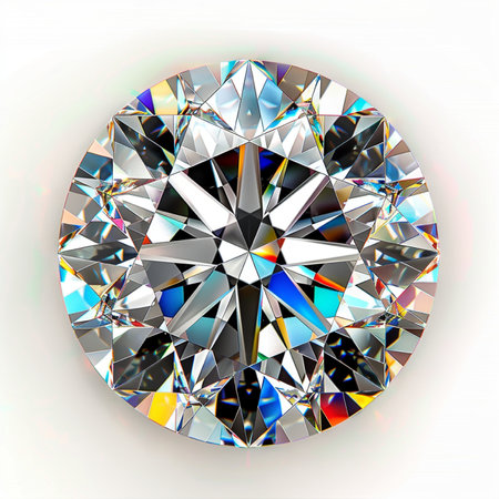Diamond. Jewelry background. 3d rendering, 3d illustration.の素材