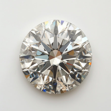 Diamond on a white background. Jewelry background. Macro shooting.の素材
