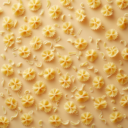 Pasta background. Macaroni pattern. Pasta background.の素材
