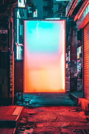 A street in Shinjuku, Tokyo. Tokyo is the capital and most populous city of Japan.の素材