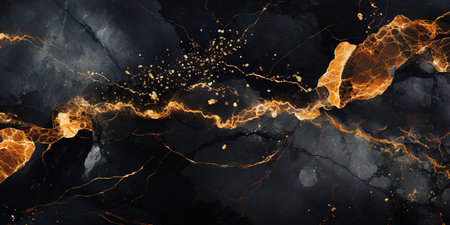 Luxury abstract background with marble texture. 3d illustration.の素材