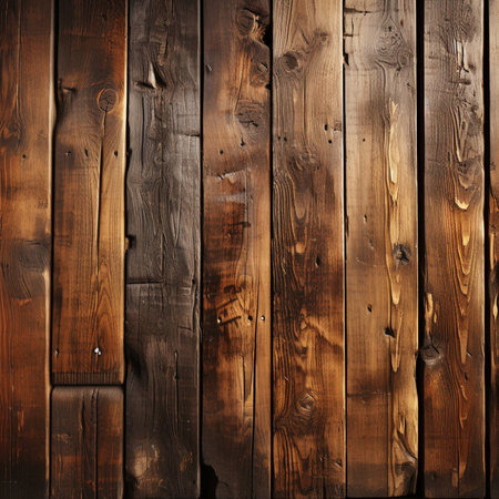 Old wooden background or texture. Wooden planks. Grunge wood textureの素材