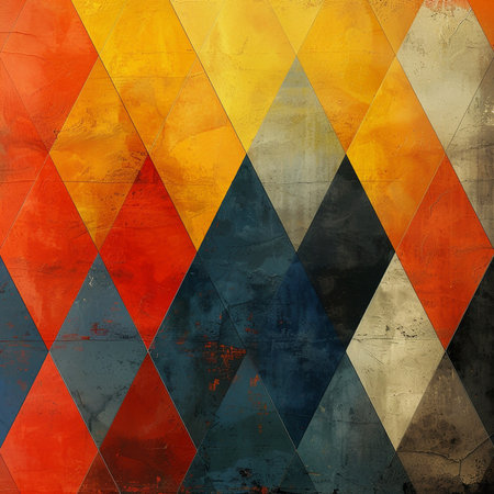 abstract background with grunge texture, orange, blue and red colorの素材