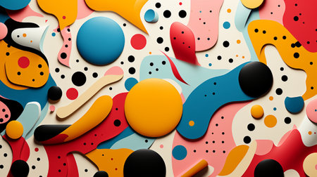 abstract background with colorful spots. vector illustration. eps10の素材