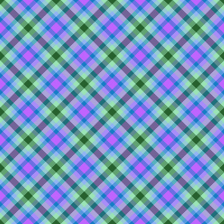 Seamless tartan plaid pattern background. Vector illustration.の素材