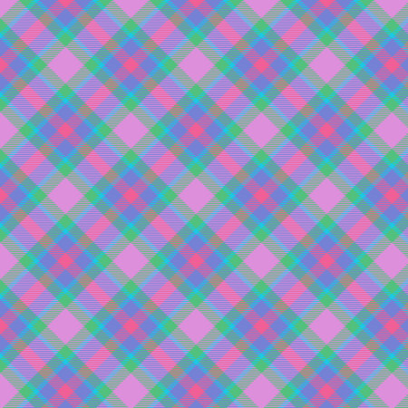 Plaid pattern seamless. Check fabric texture. Stripe square background. Vector textile design tartan.の素材