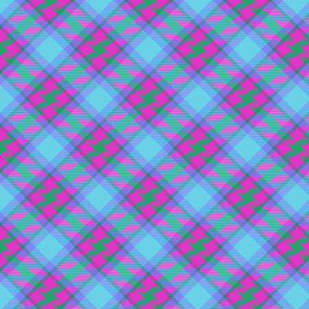 Plaid pattern seamless. Check fabric texture. Stripe square background. Vector textile design tartan.の素材