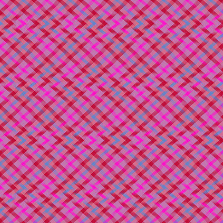 Pink and Purple Tartan Plaid Scottish Seamless Pattern. Texture from tartan, plaid, tablecloths, shirts, clothes, dresses, bedding, blankets and other textile.の素材