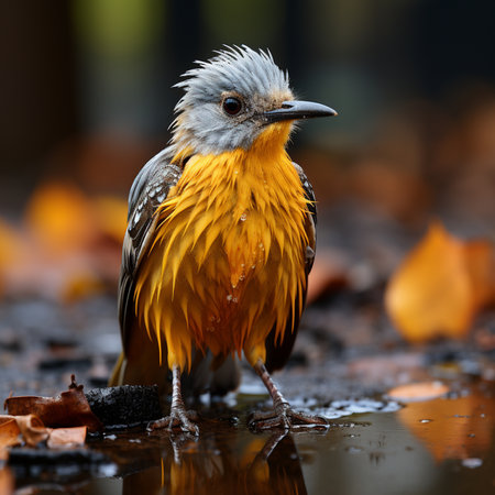 Orange-bellied Bulbul (Pycnonotus rufescens)の素材