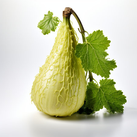 Cucurbita maxima, gourd on a white backgroundの素材