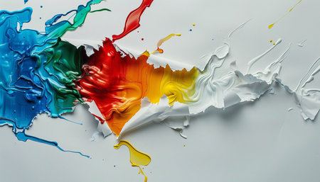 Smartphone with blank screen and ears of wheat on white background.の素材