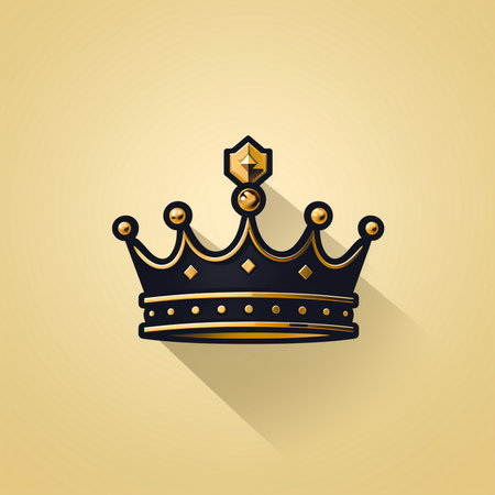 Crown icon,golden crown,vector illustration,eps10の素材