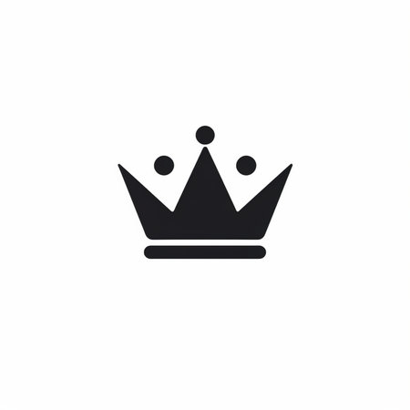 Crown Icon In Trendy  Design Isolated Vector Eps 10の素材