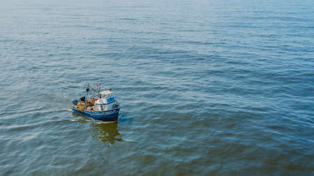 Callao, Lima, Peru - 2020: fisherman in coasts of Callao 2020 in Lima, Peruのeditorial素材