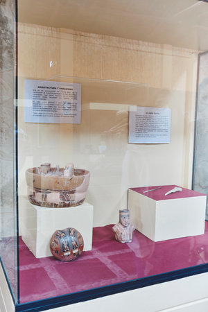 Ayacucho, Peru, 2022. Museum Wari Archaeological Complex, Ayacucho. Peruのeditorial素材