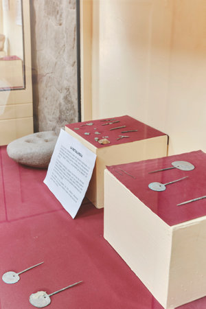 Ayacucho, Peru, 2022. Museum Wari Archaeological Complex, Ayacucho. Peruのeditorial素材