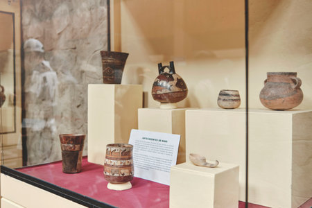 Ayacucho, Peru, 2022. Museum Wari Archaeological Complex, Ayacucho. Peruのeditorial素材