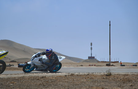 Lima, Peru 2023. Unknown pilots competing in Motopark Santa Rosa CHAMPIONSHIP.