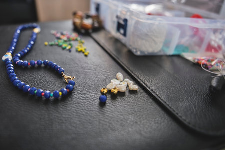 Handmade bracelet with elegant artisan details