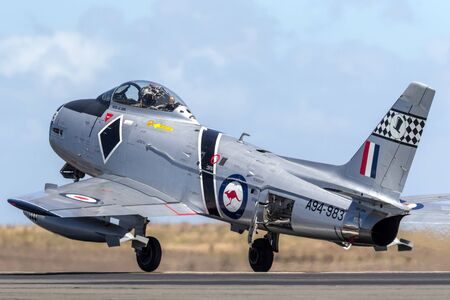 Avalon, Australia - March 2, 2013: Former Royal Australian Air Force (RAAF) Commonwealth Aircraft...